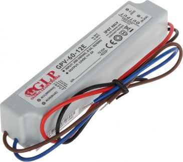Furnizues energjie GPV-MINI, 12V, 5A, IP67, gri