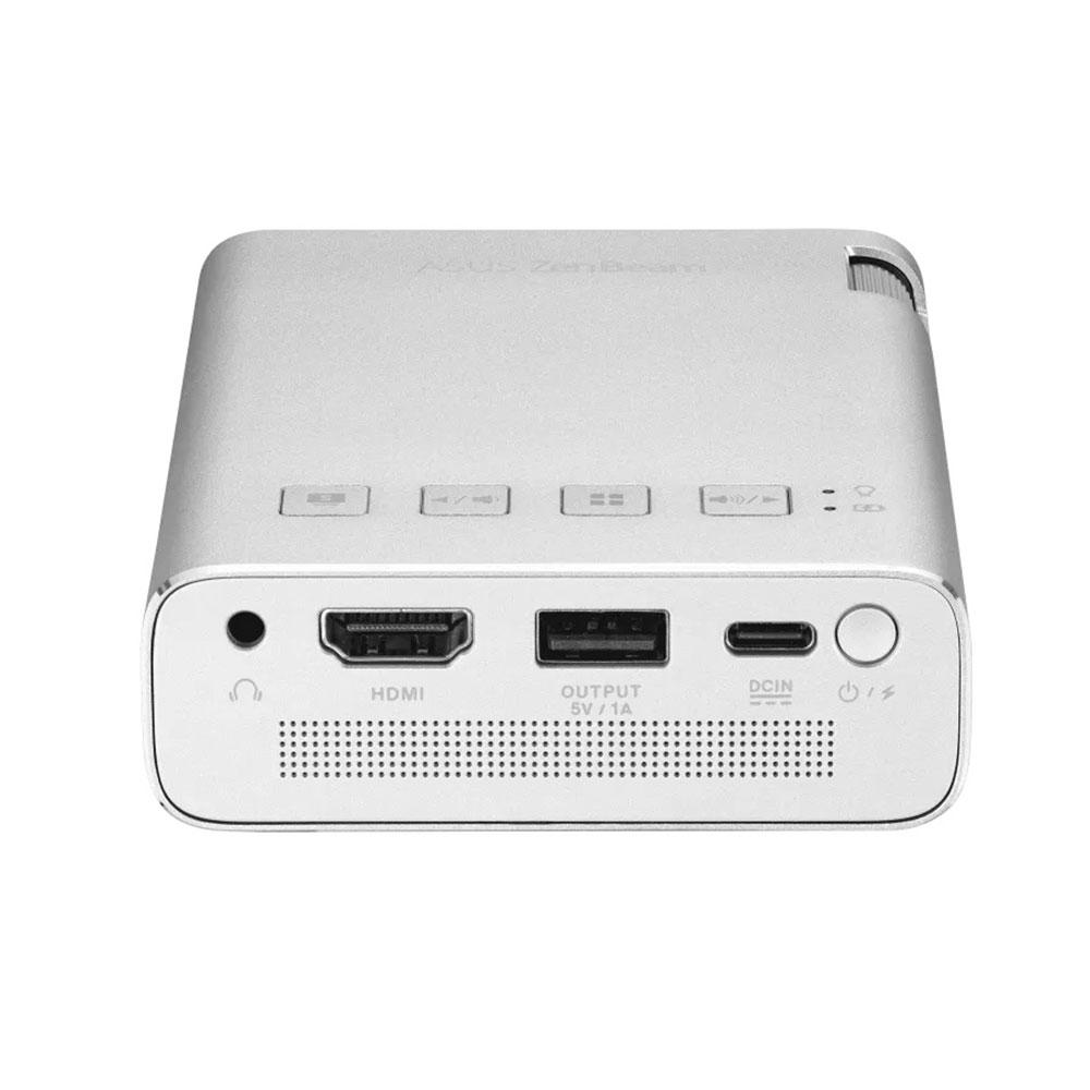 Projektor Asus ZenBeam E1R, LED, 200 lumens, portokalli