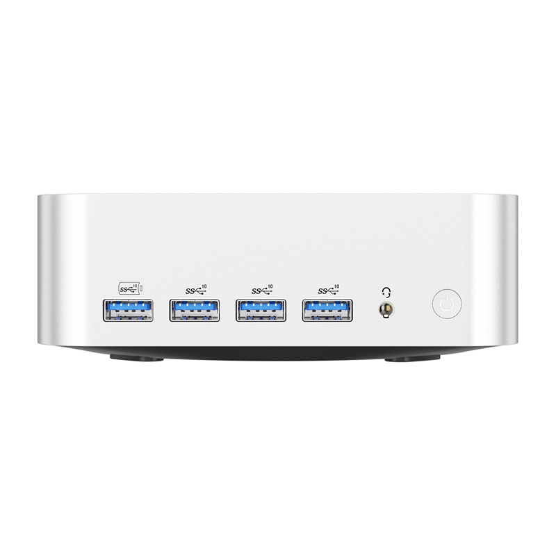 Mini PC GEEKOM A7 MAX, Ryzen 9 7940HS, 16GB RAM, 1TB SSD, Windows 11 Pro, i bardhë