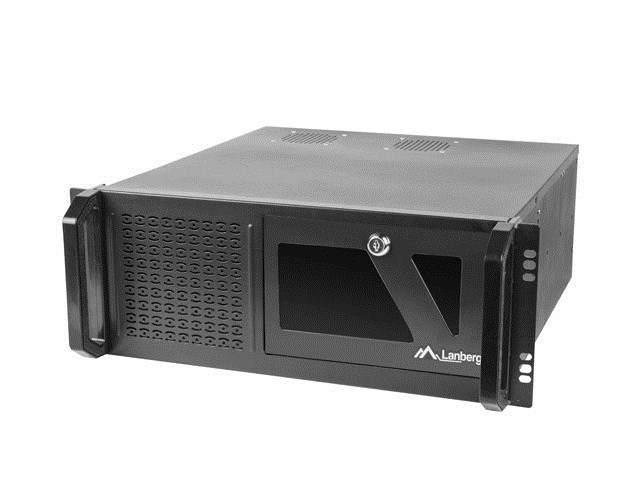 Kuti server rack ATX 450/08, 19", 4U, e zezë