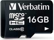 Мемориска картичка Verbatim MicroSDHC, 16GB