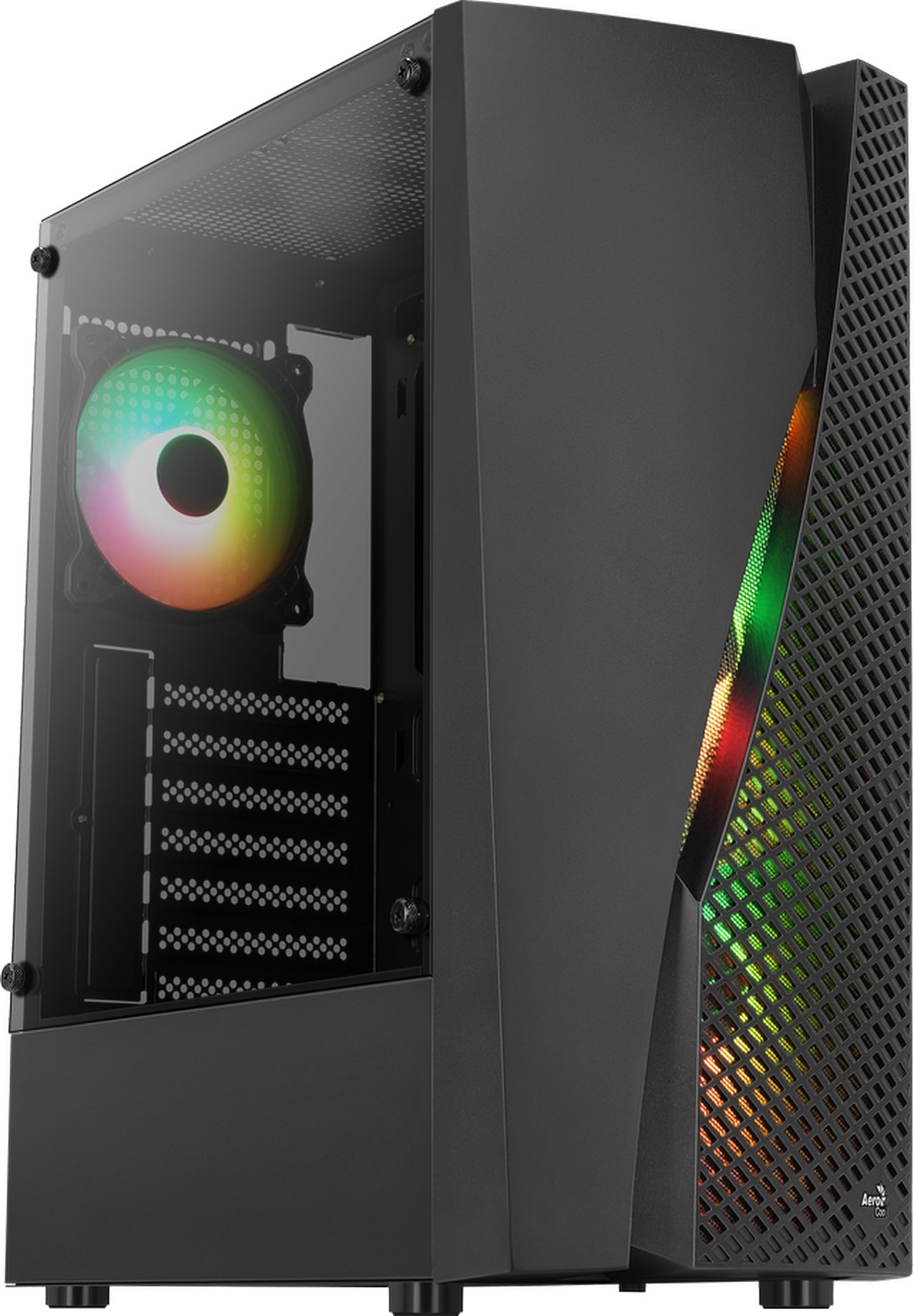 [OUTLET] Kasë Aerocool Wave v3 Midi-Tower, e zezë