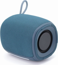 Altoparlant portativ Gembird SPK-BT-LED-03, 5W, Bluetooth, me drita LED, blu