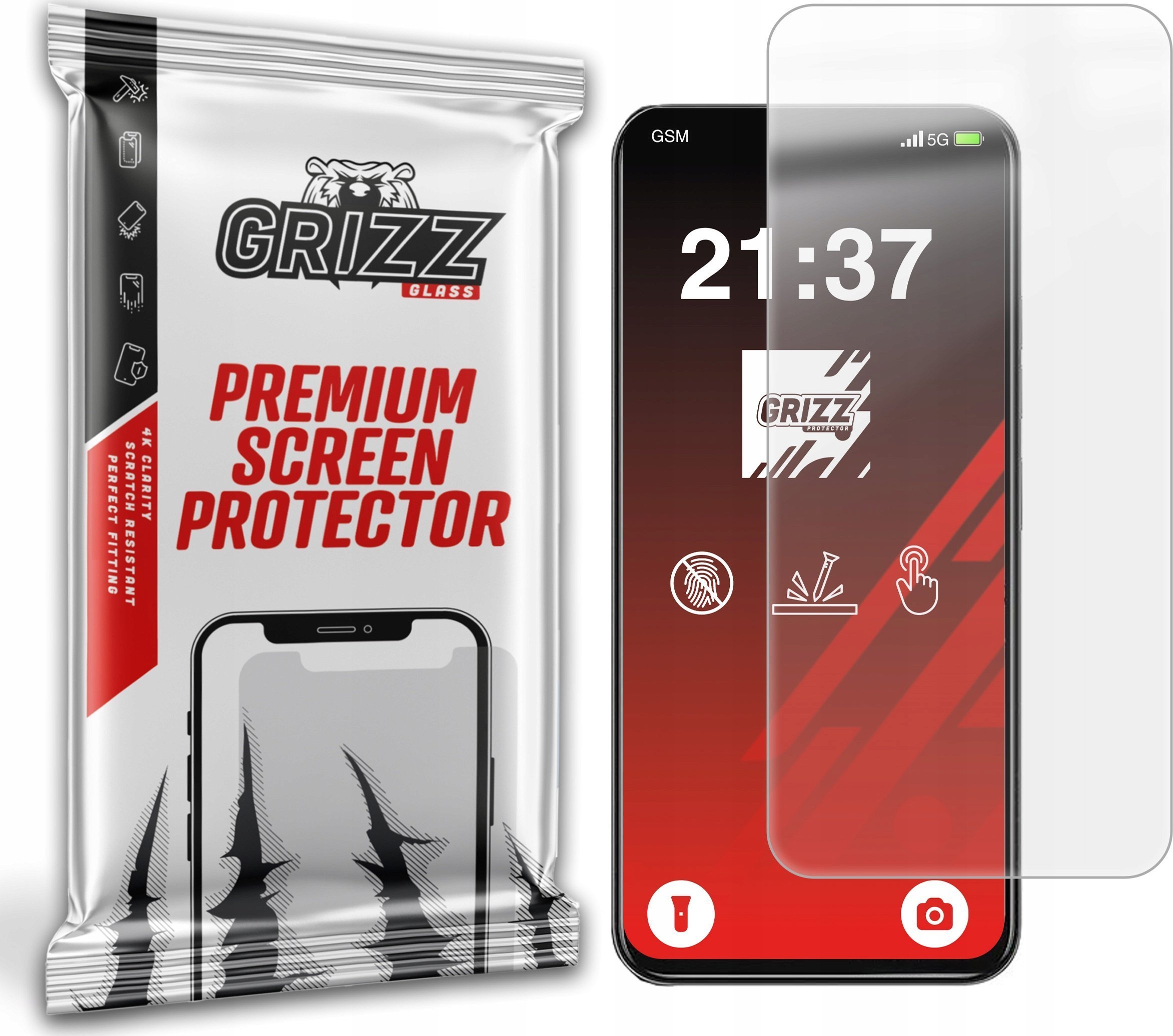 Film mbrojtës ekran Grizz PaperScreen për Tecno Pova 6 Neo 5G, matte, anti-fingerprint