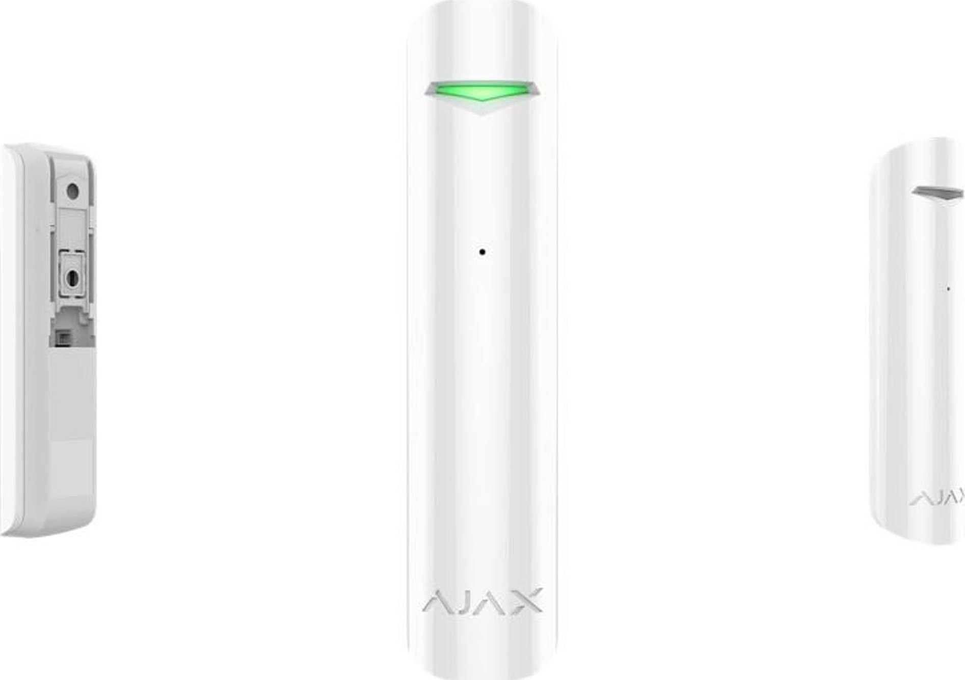 Senzor thyerje xhami Ajax GlassProtect AJGP, wireless, 868MHz, i bardhë