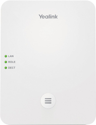 Bazë telefoni DECT Yealink SIP W80, SIP, LAN, e bardhë