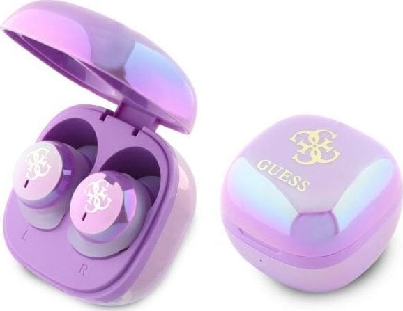 Kufje Bluetooth Guess GUTWSJ144ESU TWS, stacion karikimi, lejla