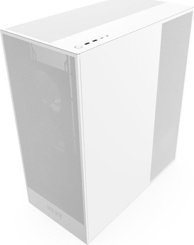 Kasë Nzxt H7 Flow, e bardhë, Midi Tower