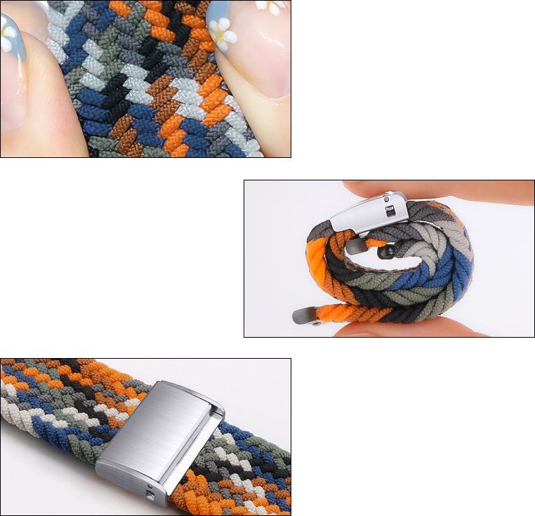 Rrip tekstili për Apple Watch, 42 44 45 49mm, i kuq