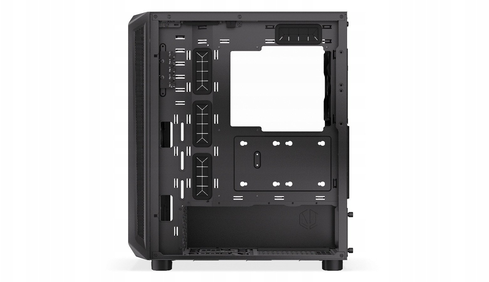 Kuti kompjuteri ENDORFY Arx 500 Core, MIDI Tower, xham i temperuar, e zezë