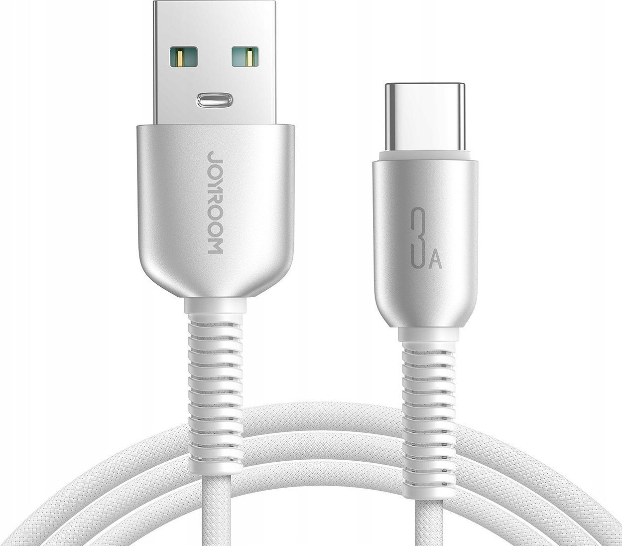 Kabllo Joyroom S-A51 Cutting-Edge, USB-A në USB-C, 3A, 1.2m, gri
