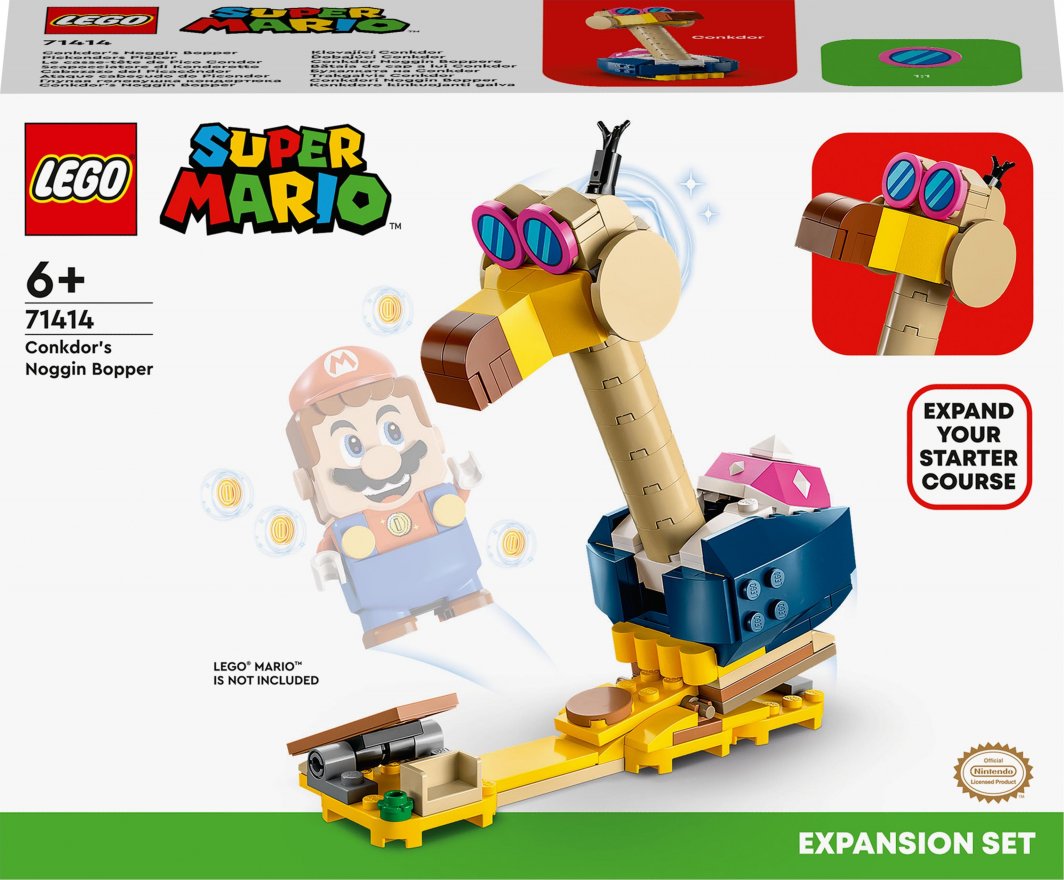 Set zgjerimi LEGO® Super Mario™ 71414 Pecking Conkdor, 130 pjesë