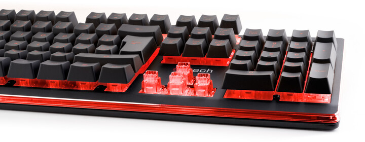 Tastierë C-TECH Iris, CZ/SK, e zezë