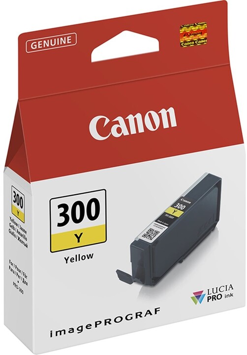 Ngjyrë Canon PFI-300Y, e verdhë