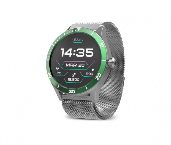 Orë smart Forever Icon v2 AW-110 AMOLED, e gjelbërt