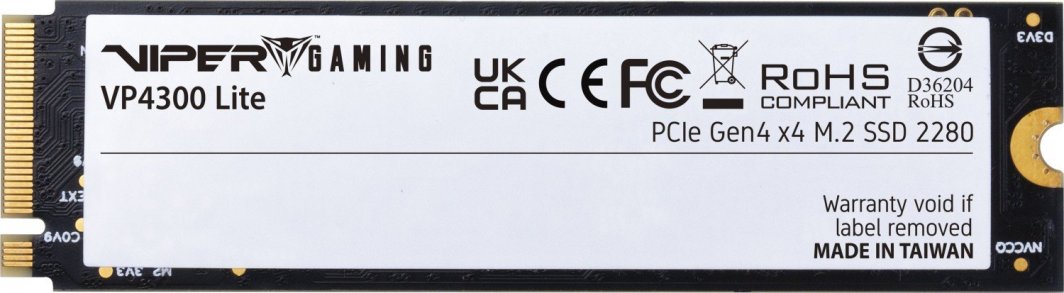 Disk SSD Patriot VP4300 Lite, 4TB, M.2 2280 PCI-E x4 Gen4 NVMe