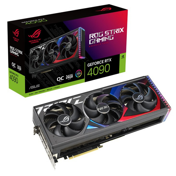 Kartelë grafike ROG Strix GeForce RTX® 4090 OC Edition, 24GB GDDR6X