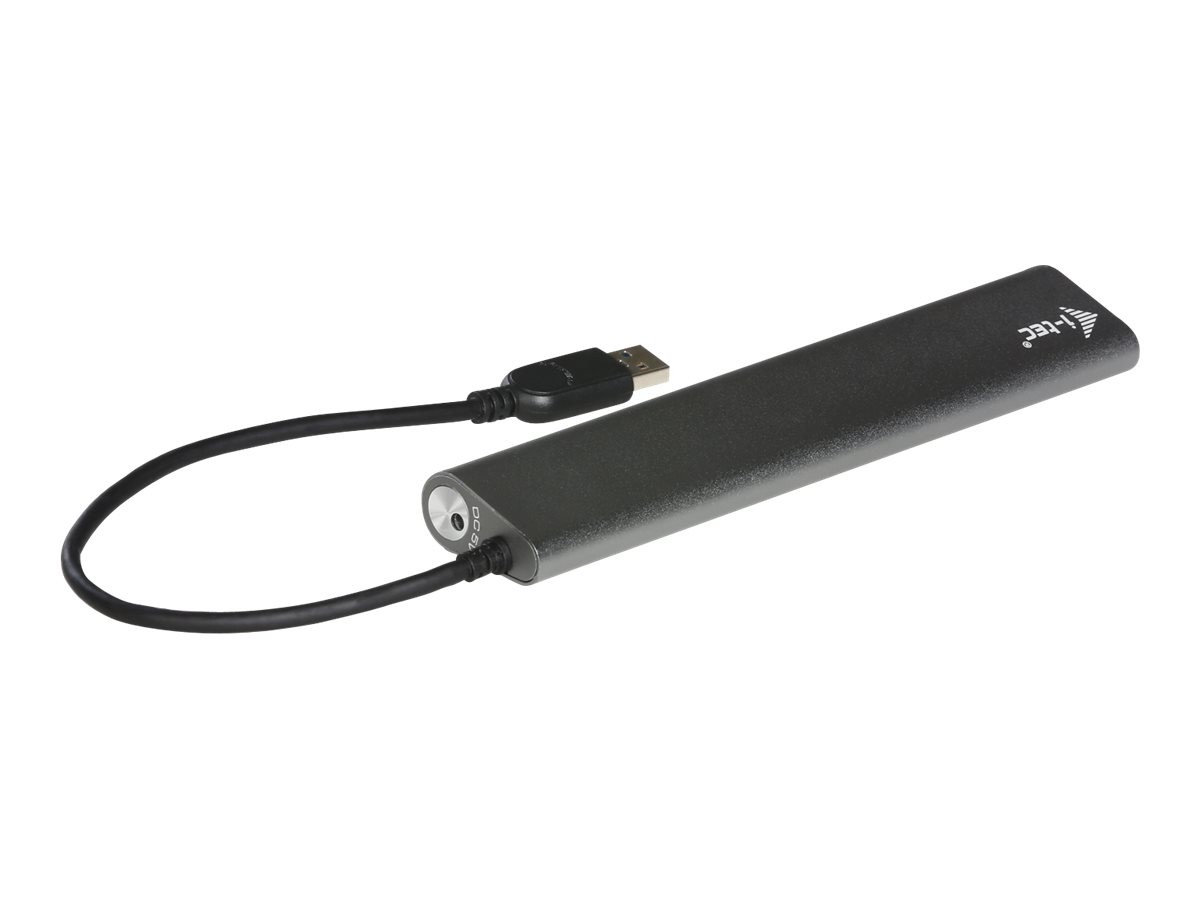 i-Tec USB 3.0 Metal Charging HUB - hub - 7 ports