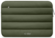 Mbusëse laptopi Tech-Protect Fluffy, 15-16", me xhep, jeshile ushtarake