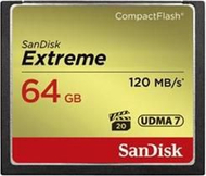 Kartë memorie SanDisk Extreme CompactFlash, 64GB, SDCFXSB-064G-G46