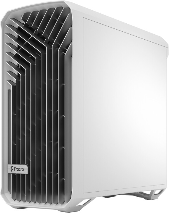 Kasë kompjuteri Fractal Design Torrent White TG Clear Tint
