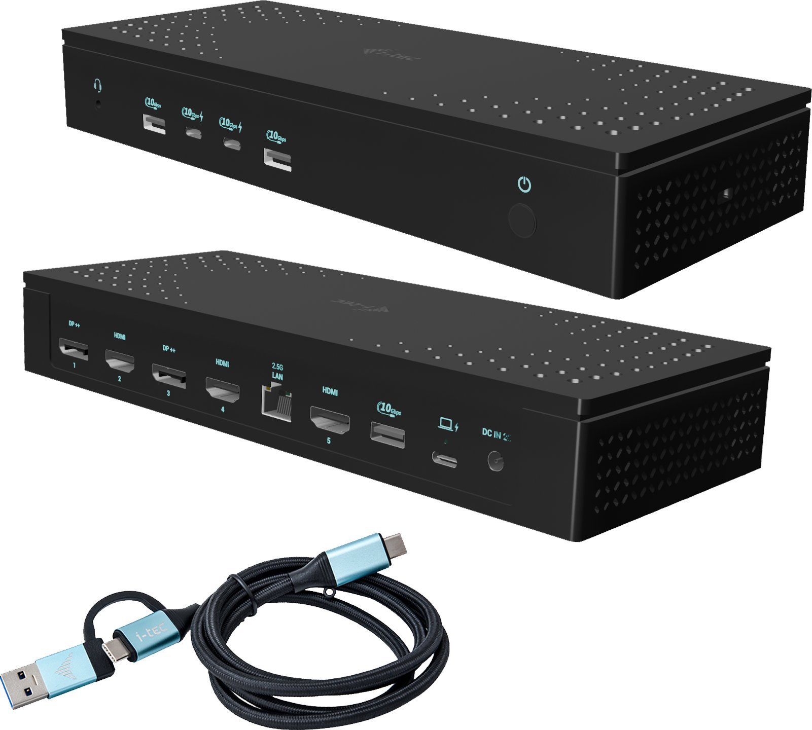 Docking station I-TEC Universal 5x 4K Display DS, 2.5G LAN, Power Delivery 100W, i zi