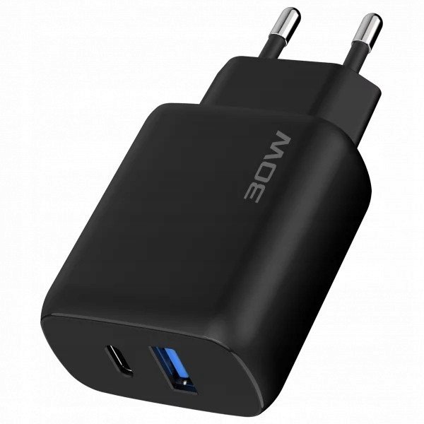 Karikues muri Proove Silicone Power 2 WCSP23011001, 30W PD3.0 QC3.0, USB C dhe USB A me kabllo 1m, i zi