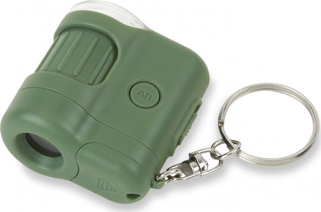 Mikroskop portativ Carson MicroMini, zmadhim 20x, LED, jeshil