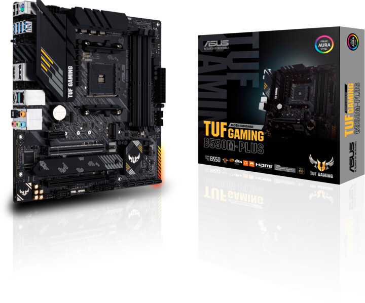 Матична плоча ASUS TUF GAMING B550M-PLUS - AMD B550