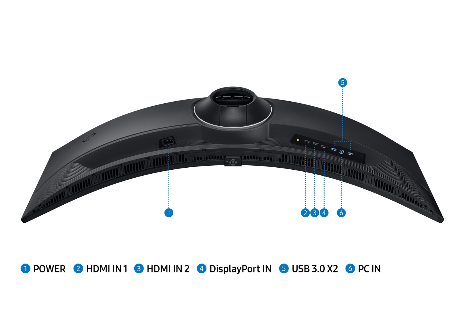 Monitor Samsung G95C computer, 49", 5120 x 1440, 240 Hz, i zi
