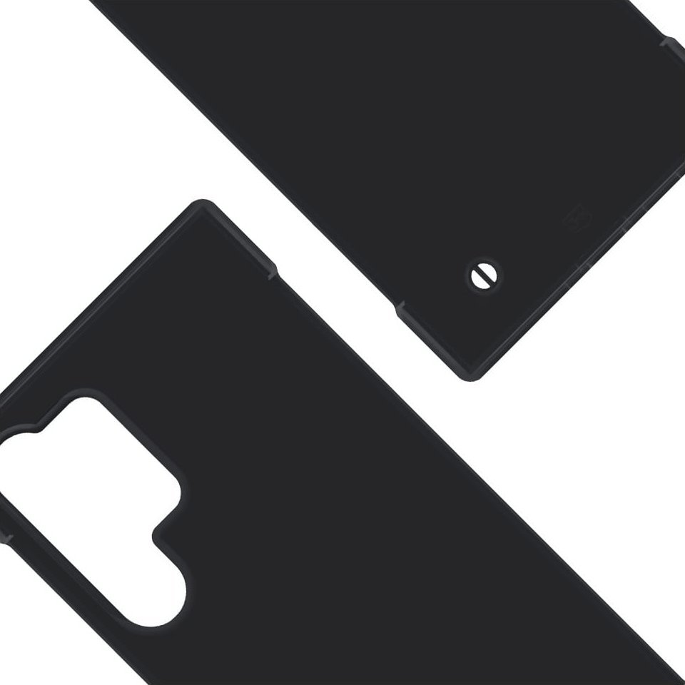 Futrollë 3mk Just20g Matte Case për Samsung Galaxy S25 Ultra, polikarbonat, ultra e hollë, e zezë mat