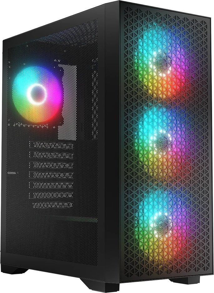 Kuti PC Logic Concept Dart Pro, MIDI, 4x ARGB, e zezë