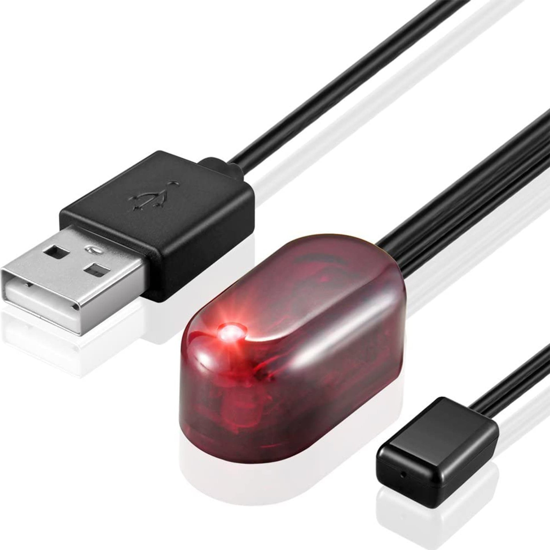 Zgjatues IR për kabinet TV Spacetronik SP-IR02, USB, Plug and Play, i zi 2