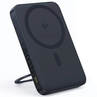 Магнетен надворешен полнач Baseus PicoGo Qi2, 5000mAh, безжичен 15W, црн