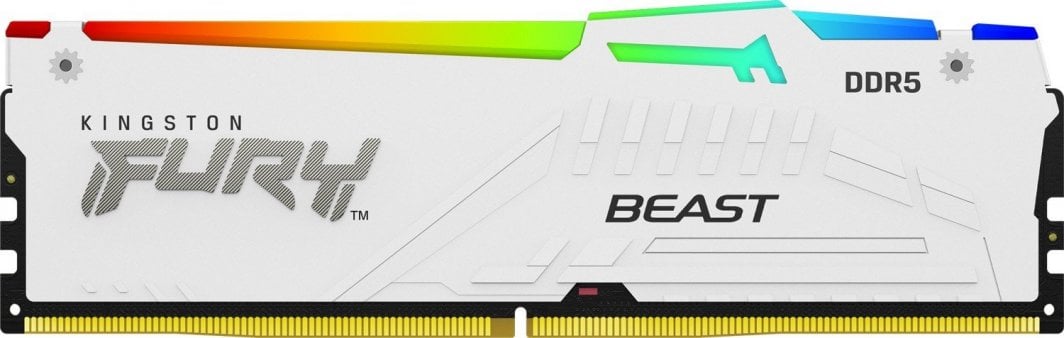 Memorie Kingston Fury Beast RGB, DDR5, 32 GB, 5600 MHz, CL40, KF556C40BWAK2-32