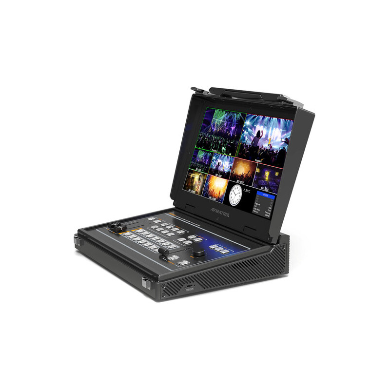 AVMATRIX Portable 6-Ch SDI/HDMI 13.3" Streaming Switcher