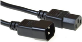 Kабел продолжен за струја MicroConnect PE0406100, C13 во C14, 10m, црна