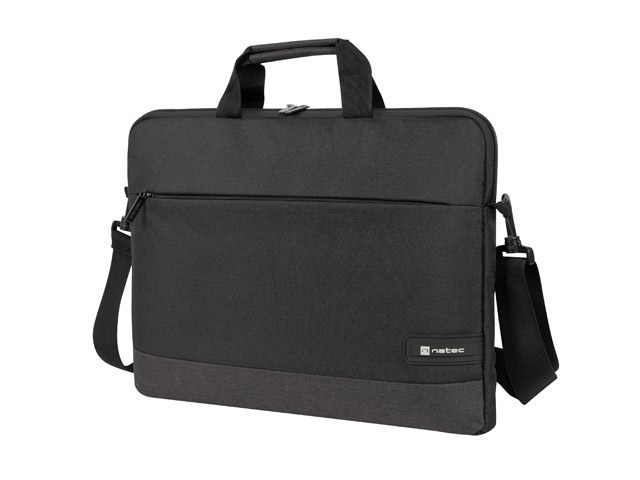 Çantë dore për laptop Natec GOA, 15.6", e hirtë / e zezë