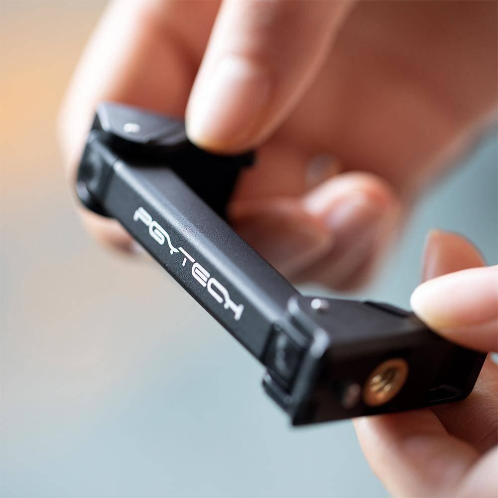 Mbajtëse universale për smartphone PGYTECH P-CG-012, montim 1/4", Cold Shoe, alumini