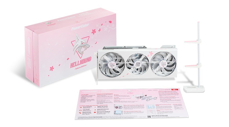 Kartë grafike PowerColor AMD Radeon RX 7800 XT, 16 GB GDDR6