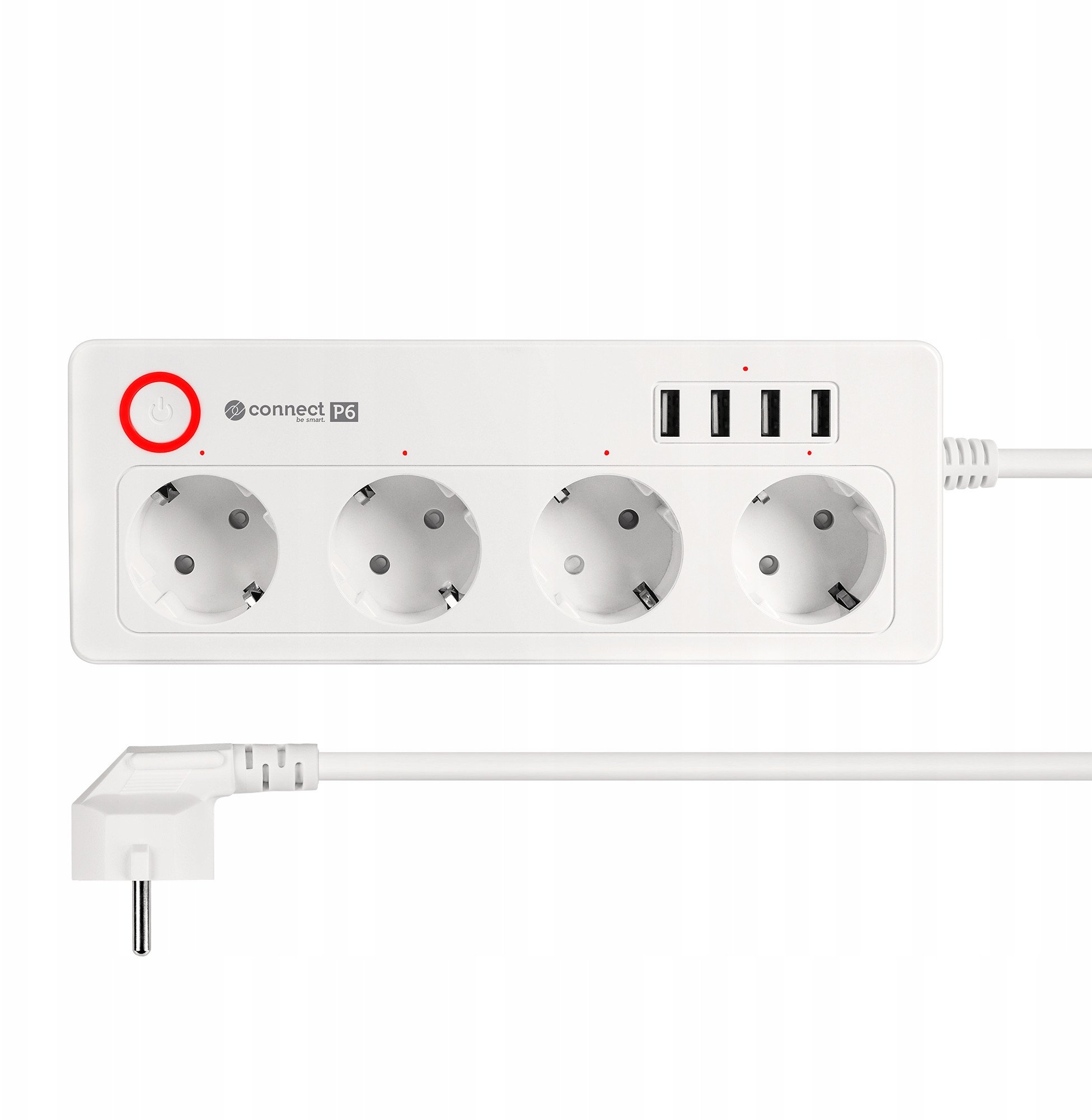 Shirit elektrik Kruger&amp;Matz, 4 prize gjermane, 4x USB