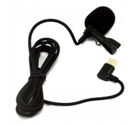 Mikrofon lavalier SJCAM USB Type C, për SJ8 SJ9 SJ10 C200, i zi