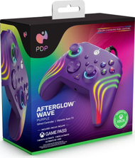 Контролер PDP XS Afterglow WAVE, жичен, виолетов