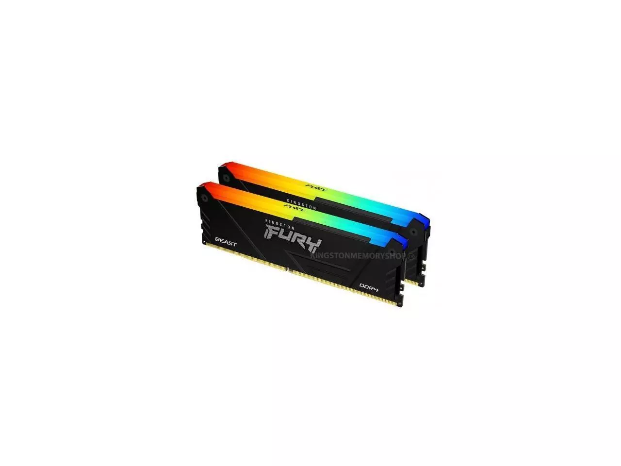 RAM desktop Kingston FURY Beast 32GB 2x16GB, DDR4 3600MT/s CL18