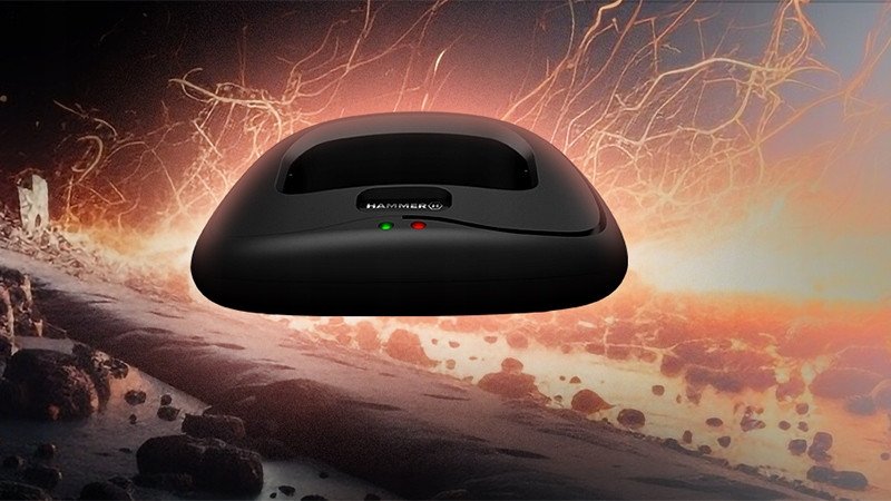 Stacion karikimi Hammer Bow LTE Cradle, për telefona Hammer Bow LTE, i zi