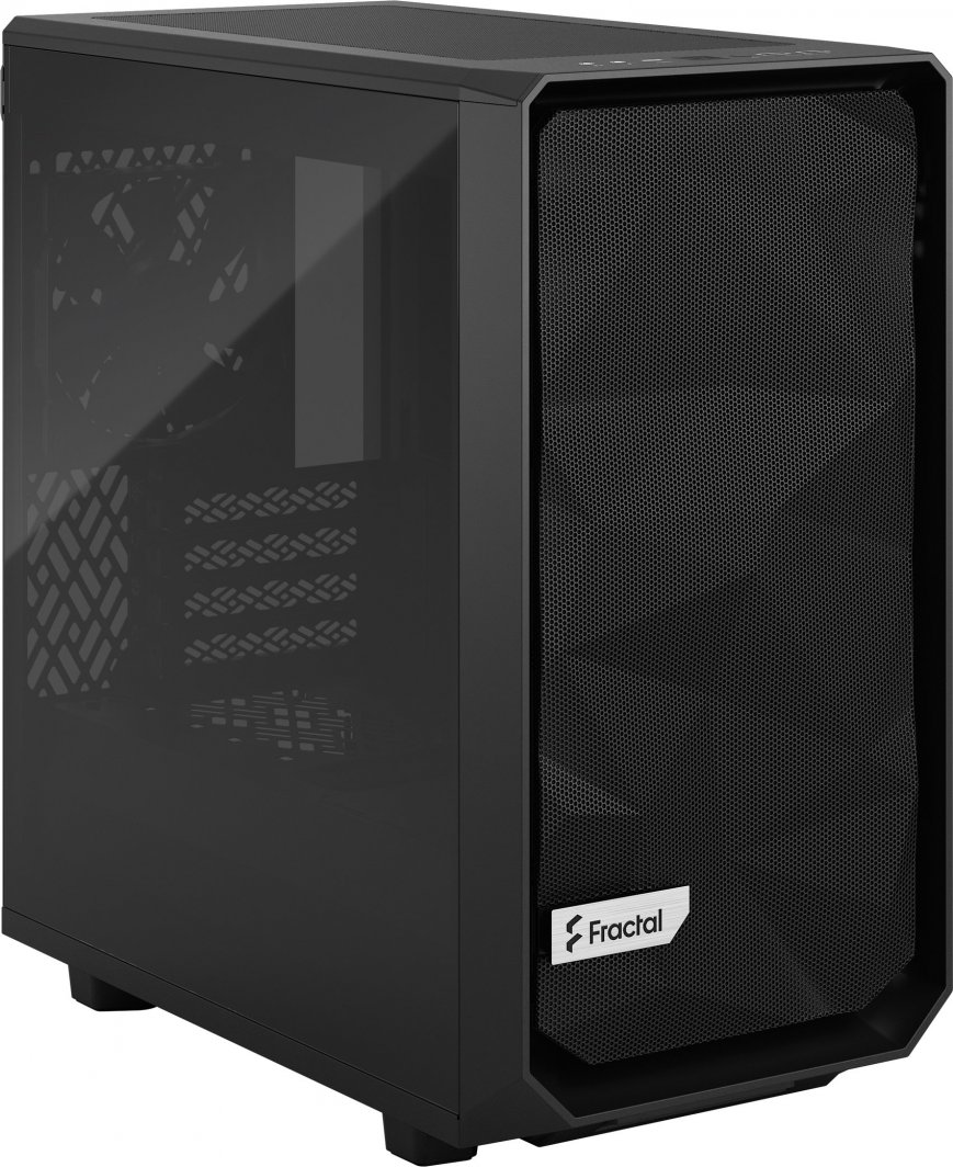 Kasë Fractal Design Meshify 2 Mini, e zezë, Mini Tower