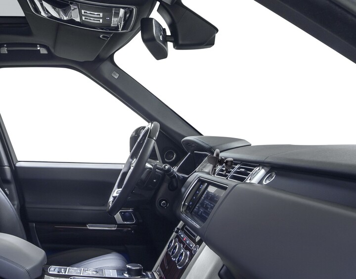 Mbajtëse Vent FIXED për telefon në makinë, e zezë