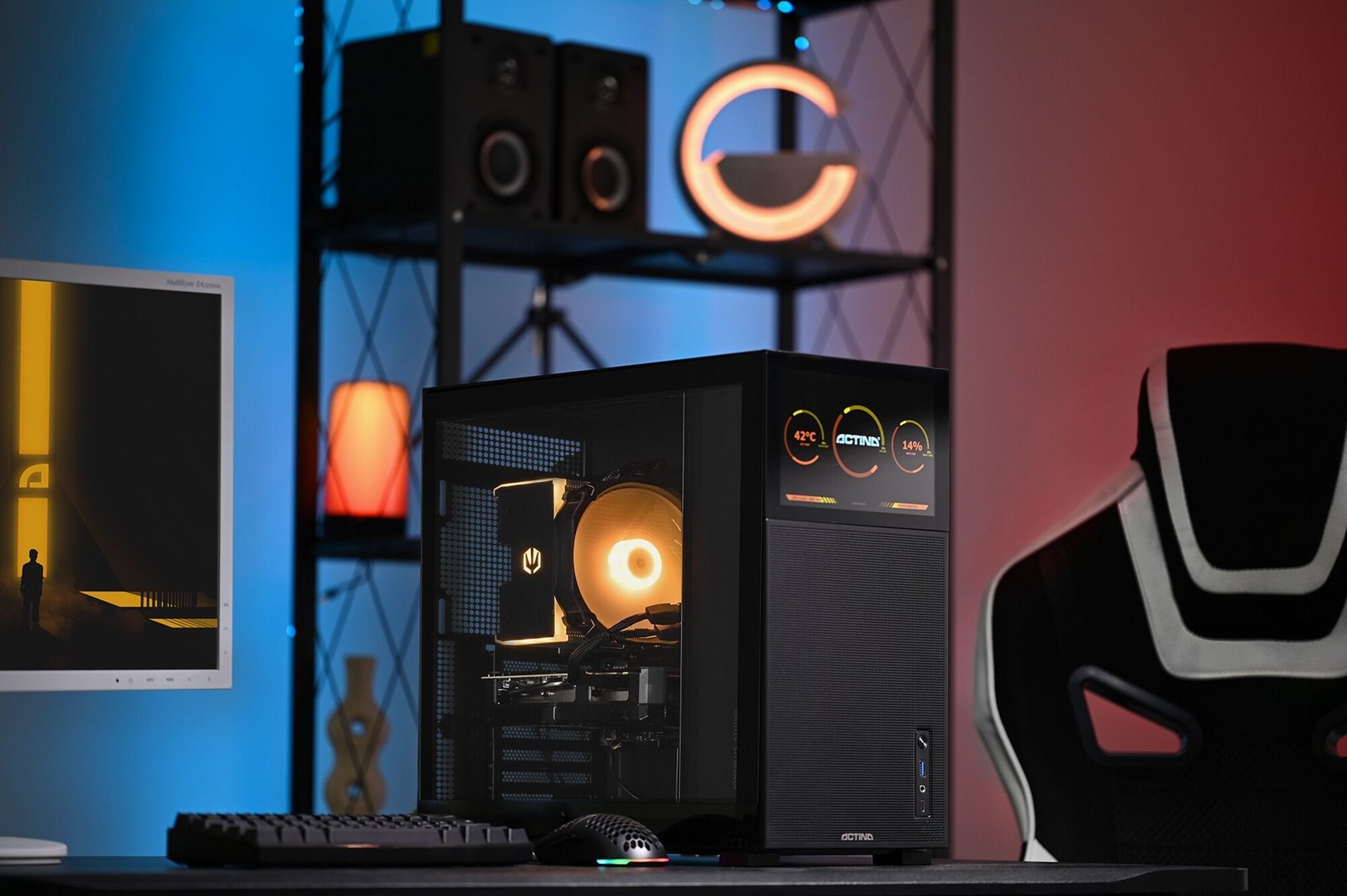 Kompjuter Actina, AMD Ryzen 9 5900X, 32GB DDR4, 1TB SSD, RX 7900 GRE, i zi