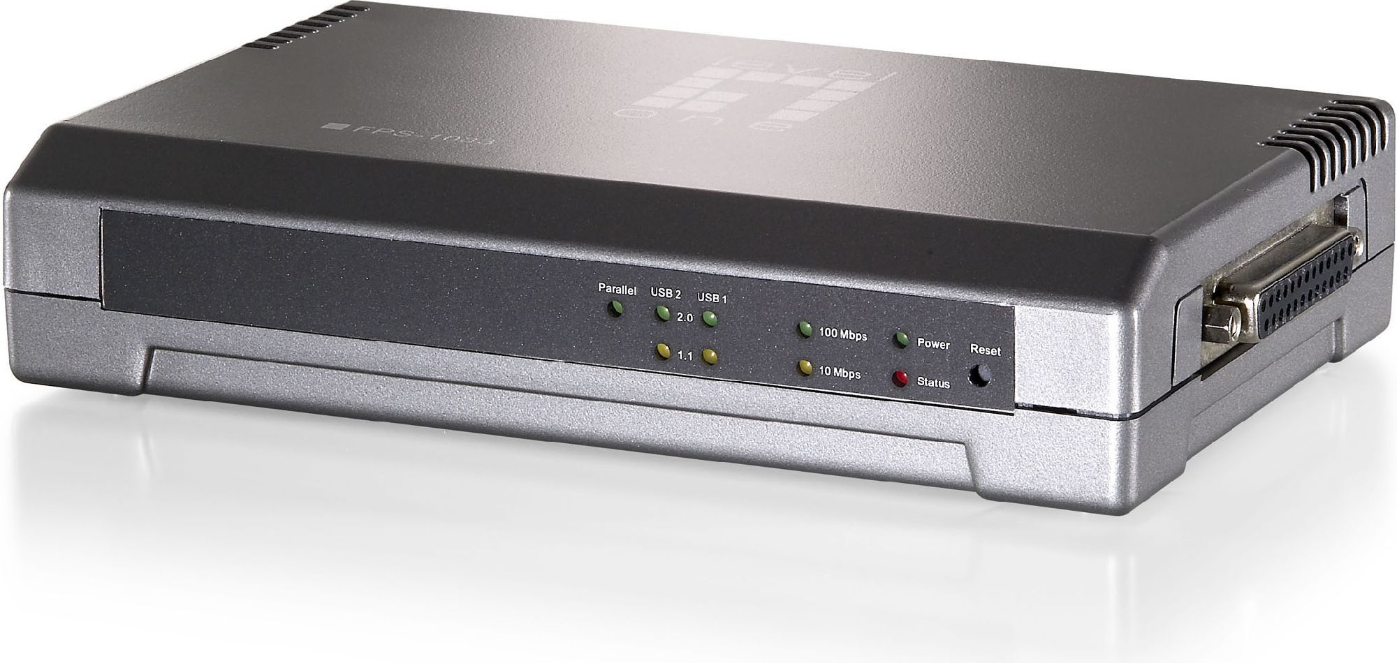 Print server LevelOne FPS-1033, USB 2.0, rrjet LAN, i bardhë