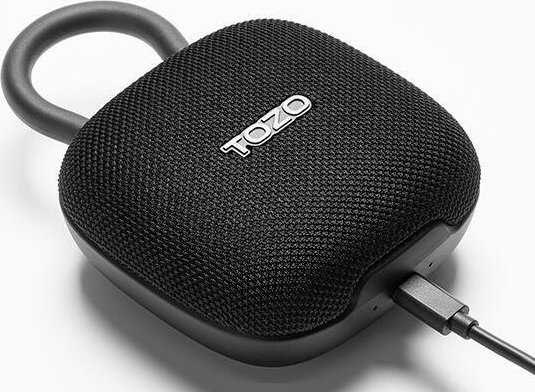 Kaupfoltore portative Tozo SoundGo, Bluetooth 5.4, 10W, e zezë